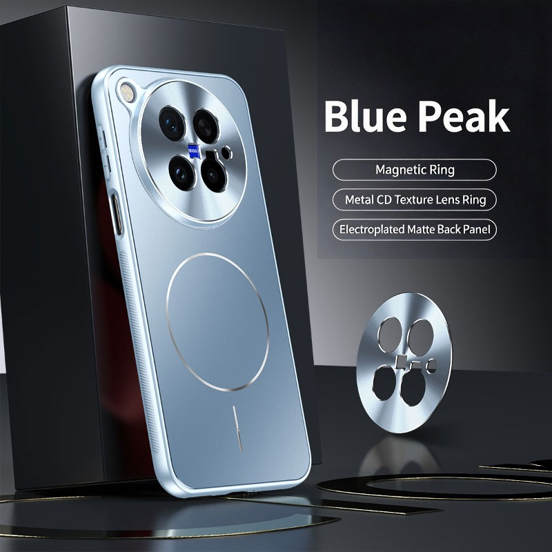 Matte Hard Pc Back Case - Metallhülle zum Schutz der Kameralinse für