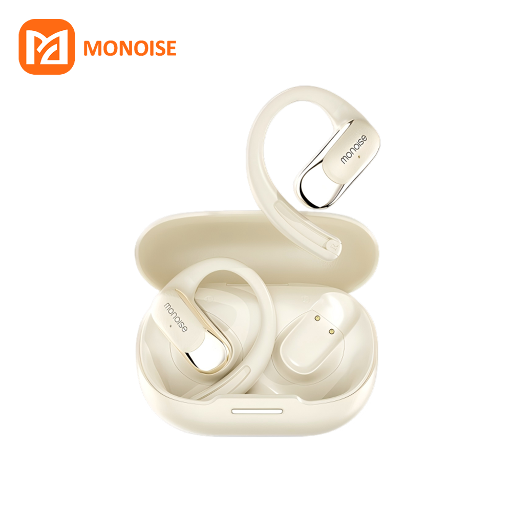 Earphones - Monoise P-G2 KI-Smart-Ohrhörer Kabellose Bluetooth Open-Ear-Kopfhörer