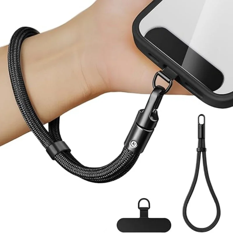 Crossbody Lanyard Neck Strap Case - Universelles Handyband mit Clip, verbesserte Anti-Drop-Funktion,