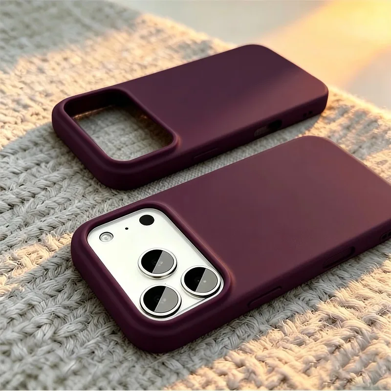 Liquid Silicone Magnetic Phone Case - Luxuriöse Flüssigsilikon-Magnet-Handyhülle für iPhone 18 Pro