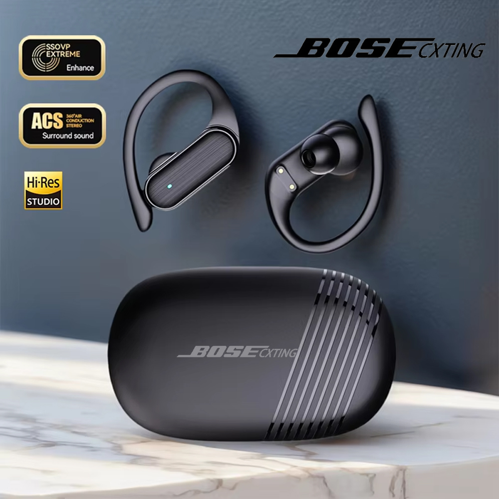 Earphones - BOSECXTING A520 Kabellose Business-Kopfhörer mit Ohrbügel,