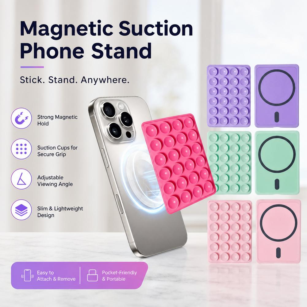 Phone Cases - Silikon 24 Saugnapf-Handyhalter Multifunktionale Saugnapfmatte Wandhalterung