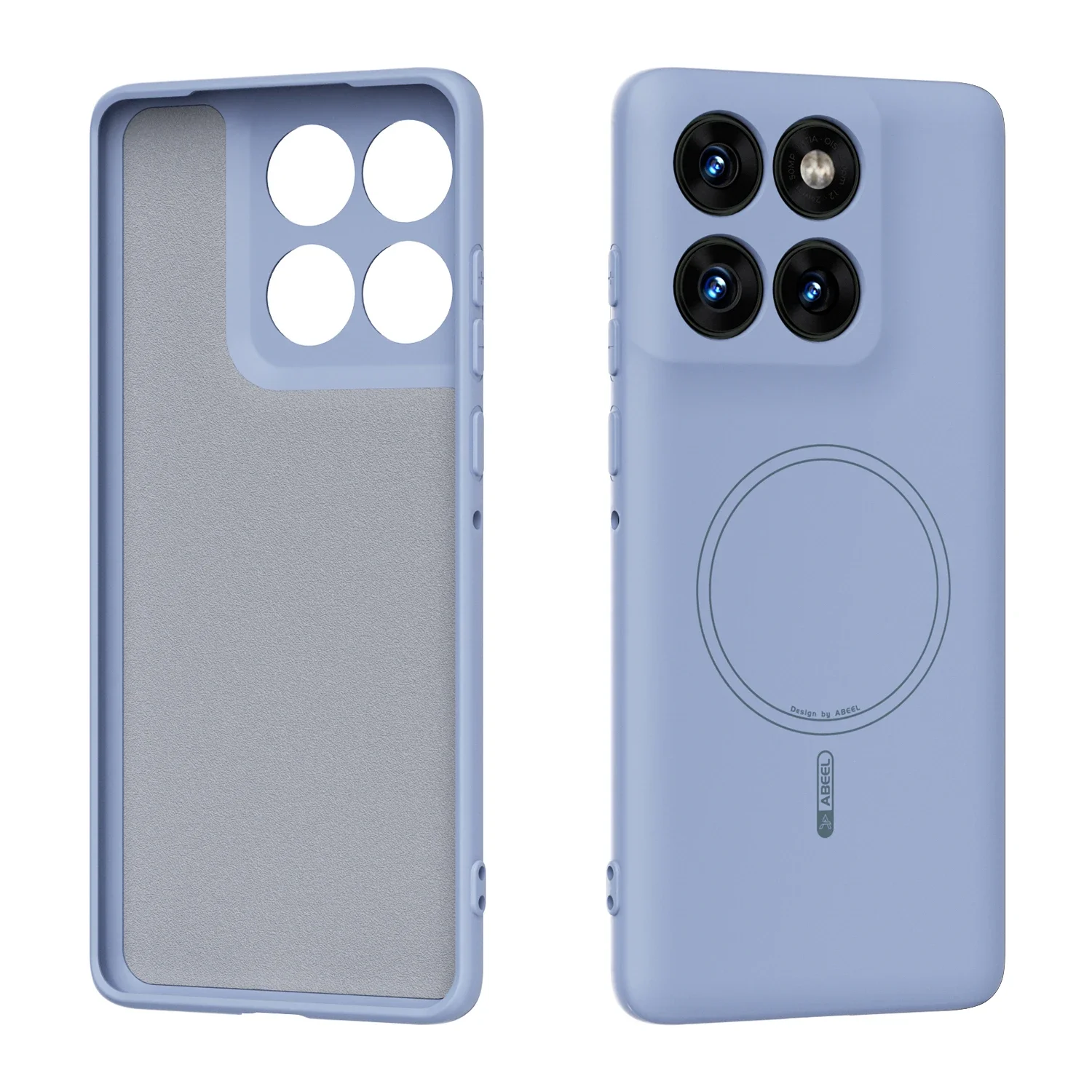 Liquid Silicone Magnetic Phone Case - Offizielles Handyhülle für Motorola Moto Edge