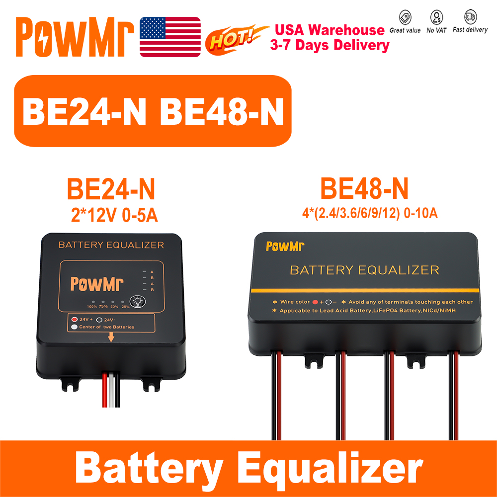 PowMr USA 24V 48V Batterieausg – Power Banks Bewertung und Preis
