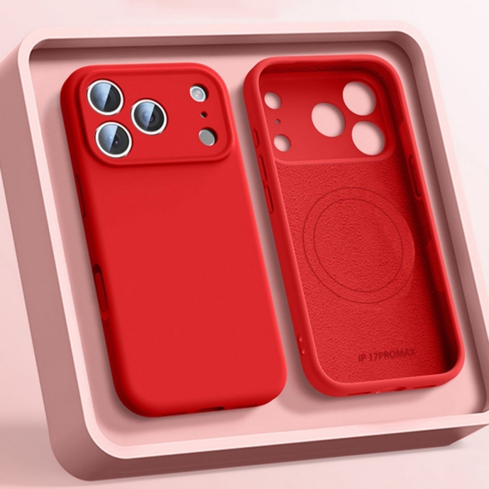 Für Magsafe Flüssigsilikon-Han – Liquid Silicone Magnetic Phone Case Bewertung und Preis