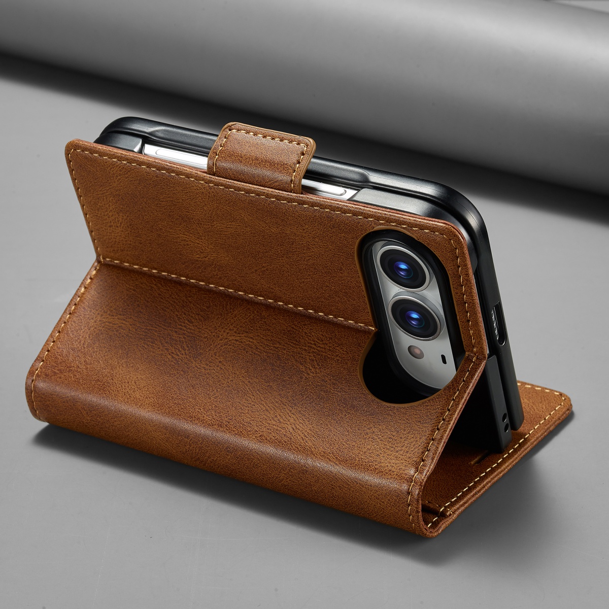 RFID-blockierende Kartenhalter – Leather Wallet Card Holder Phone Cover Bewertung und Preis