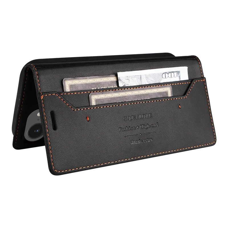 Magnetische Brieftasche aus Le – Leather Wallet Card Holder Phone Cover Bewertung und Preis