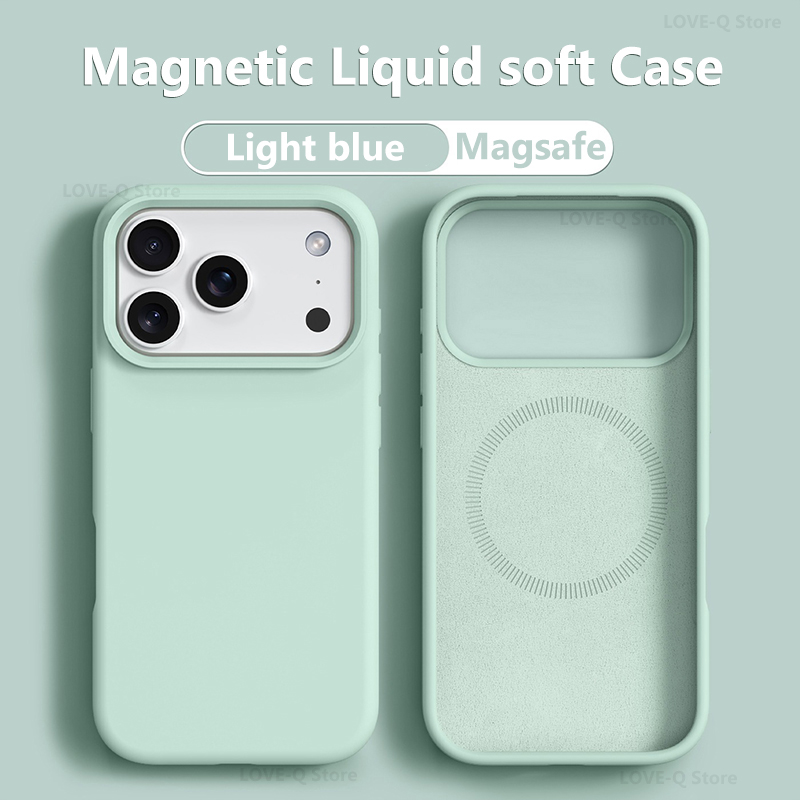 Original Magnetische Für MagSa – Liquid Silicone Magnetic Phone Case Bewertung und Preis