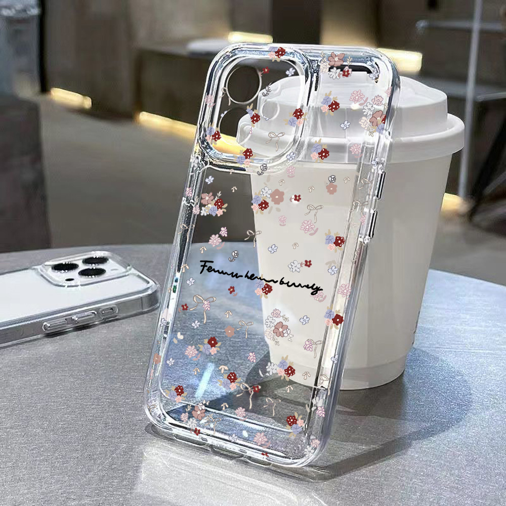 Mini-Blumen-Handyhülle für iPh – Clear Shockproof Bumper Case Bewertung und Preis