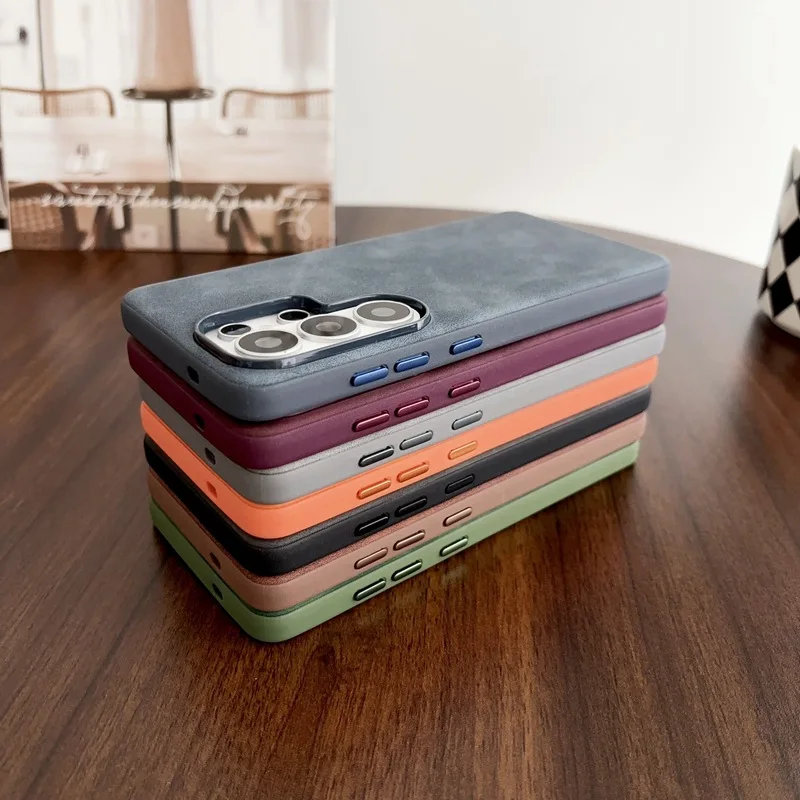 Retro-Handyhülle aus PU-Leder  – Matte Hard Pc Back Case Bewertung und Preis