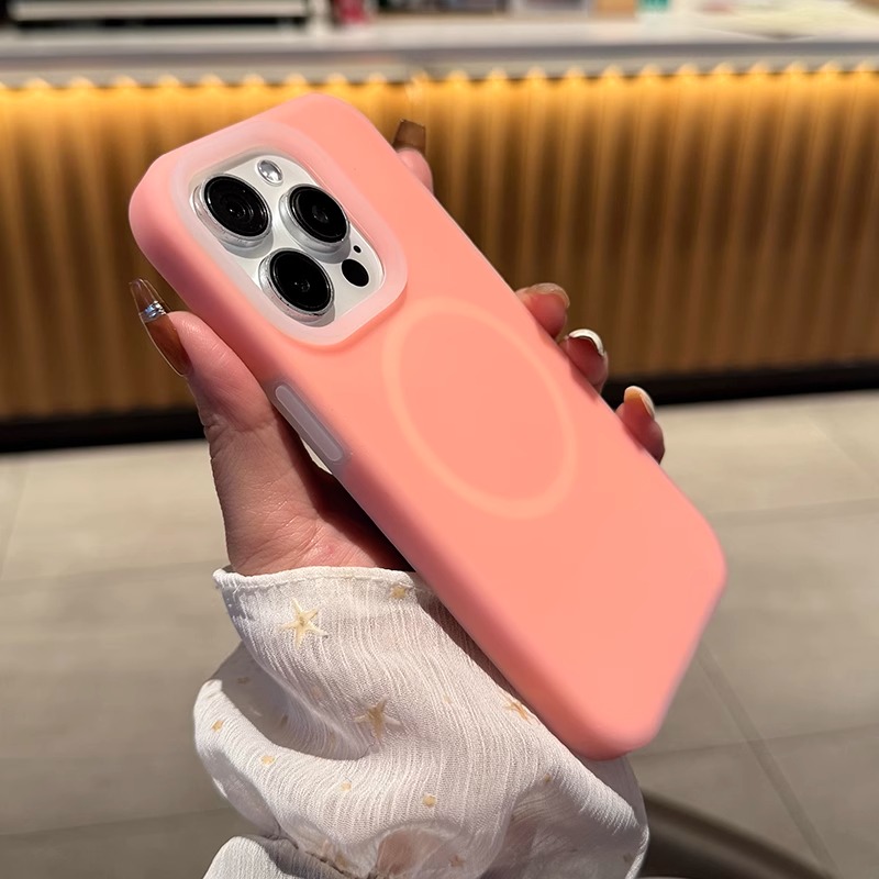 Luxuriöse Echte Jelly-Flüssigs – Liquid Silicone Magnetic Phone Case Bewertung und Preis