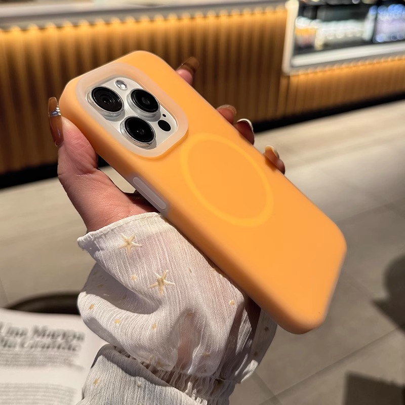 Luxuriöse Echte Jelly-Flüssigs – Liquid Silicone Magnetic Phone Case Bewertung und Preis